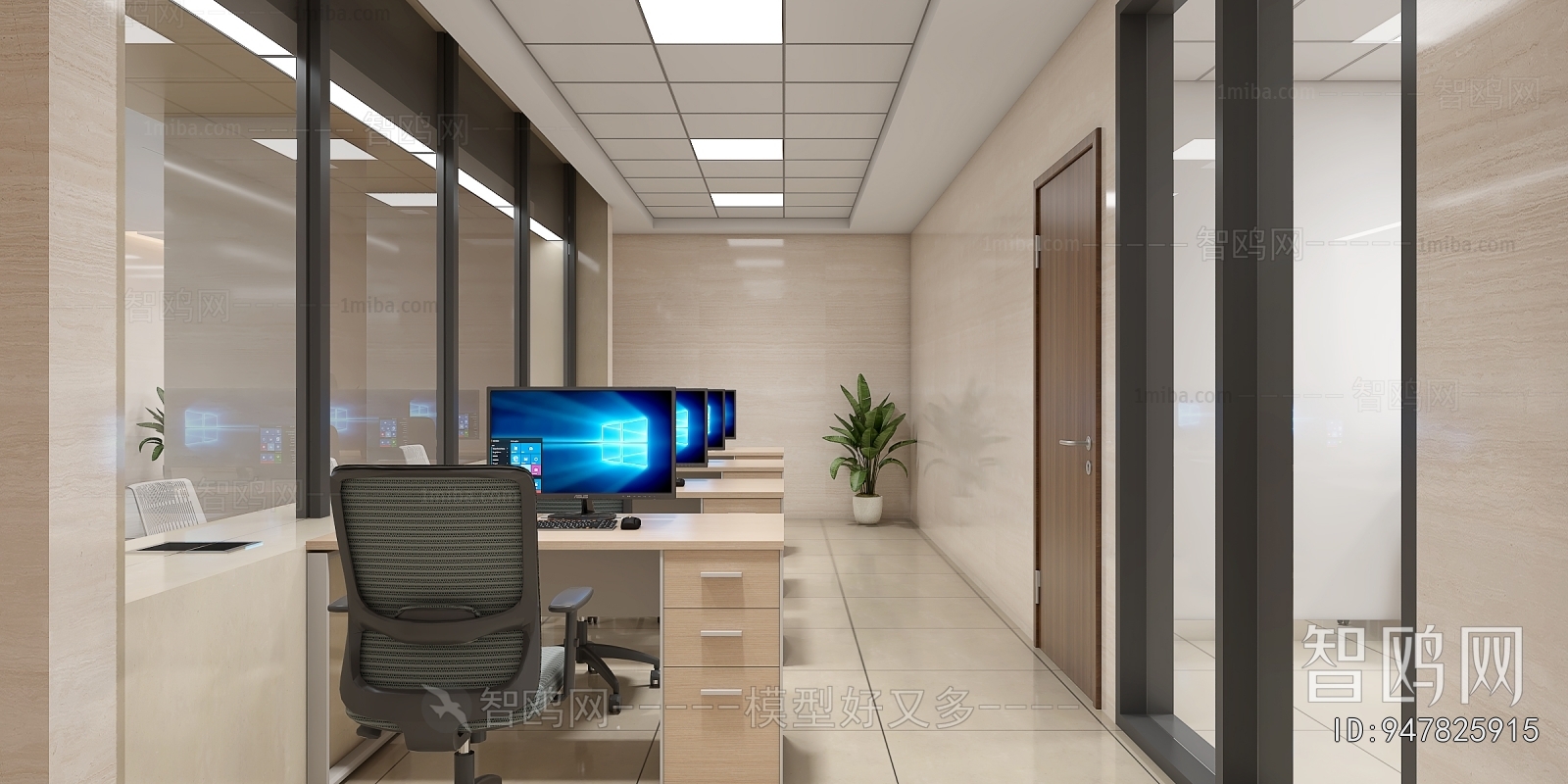 Modern Hospital Hall