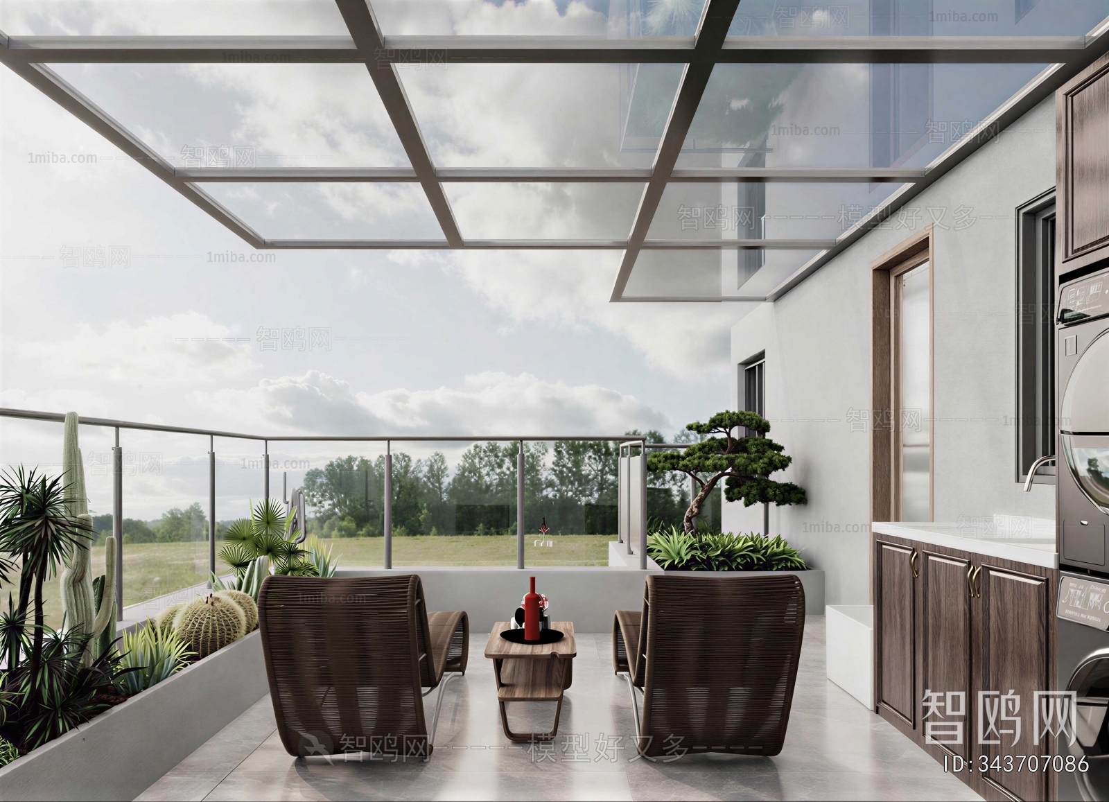 Modern Leisure Balcony