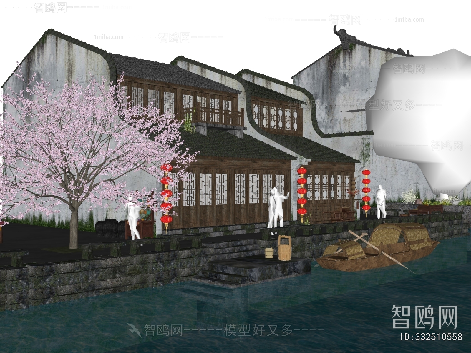 New Chinese Style Commercial Street