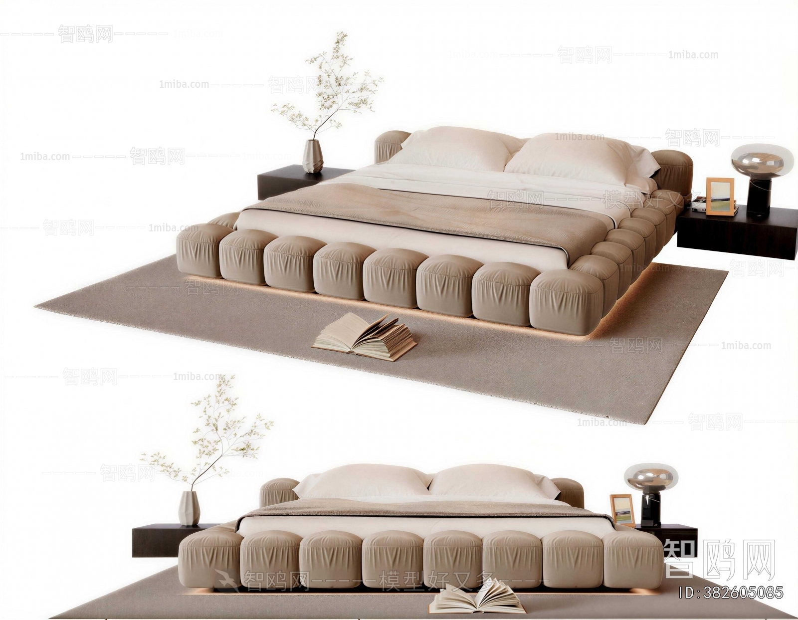 Modern Double Bed