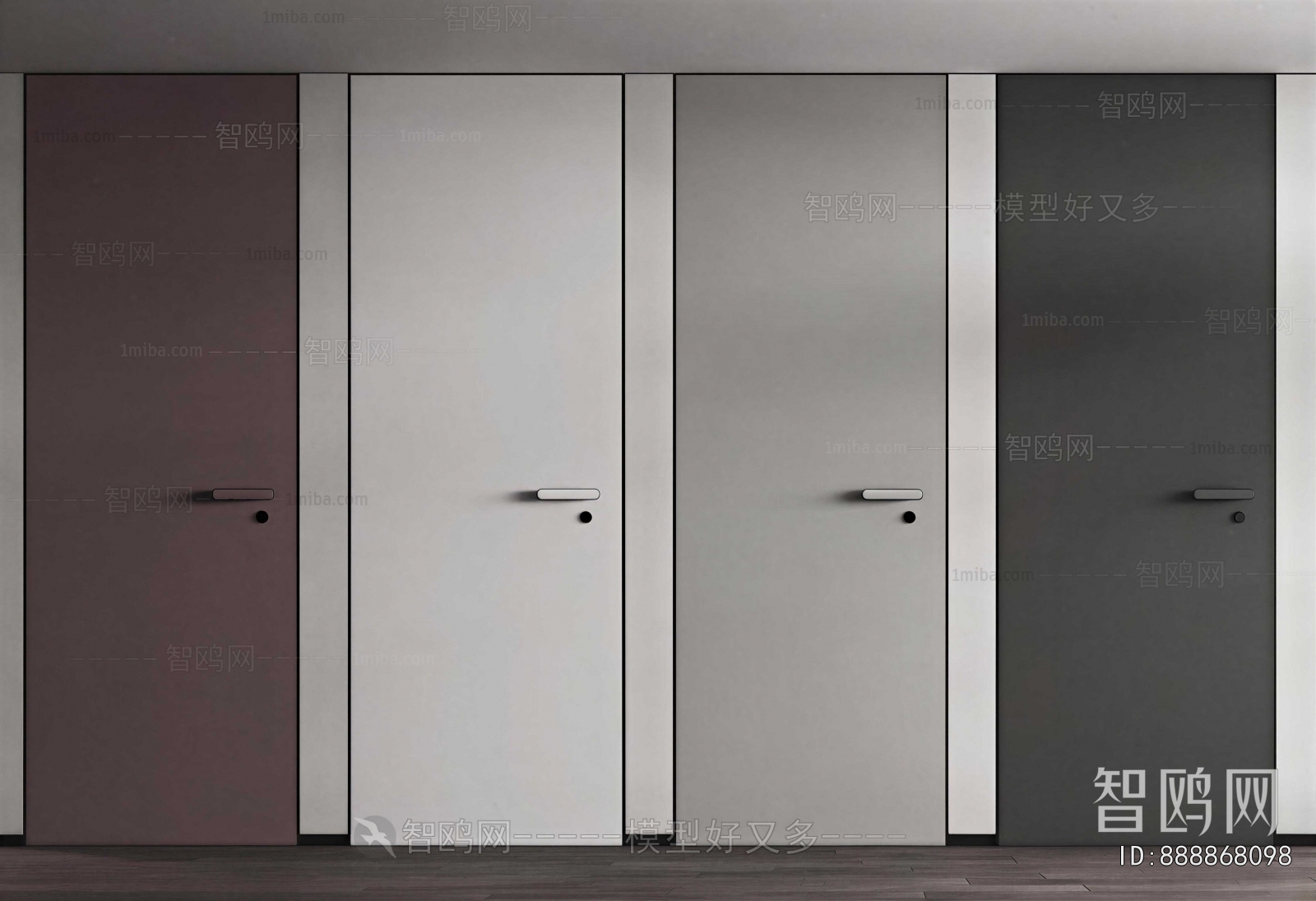 Modern Single Door