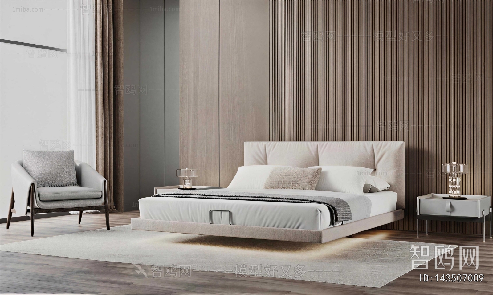 Modern Double Bed