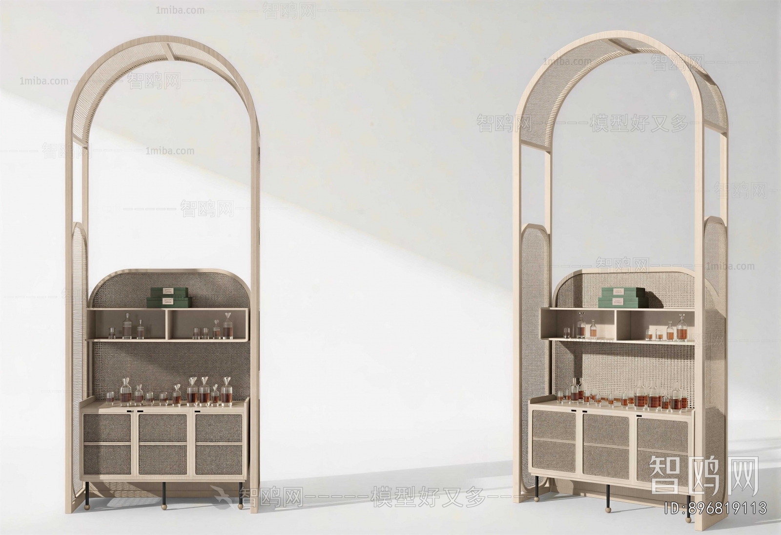 Nordic Style Wine Cabinet