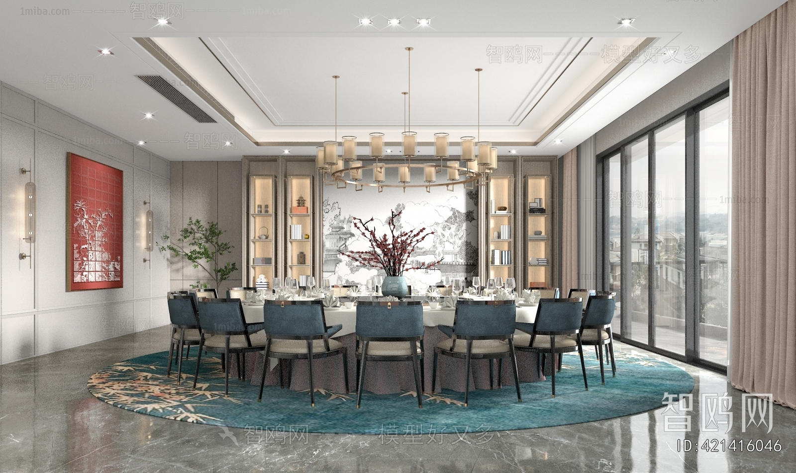New Chinese Style Restaurant Box