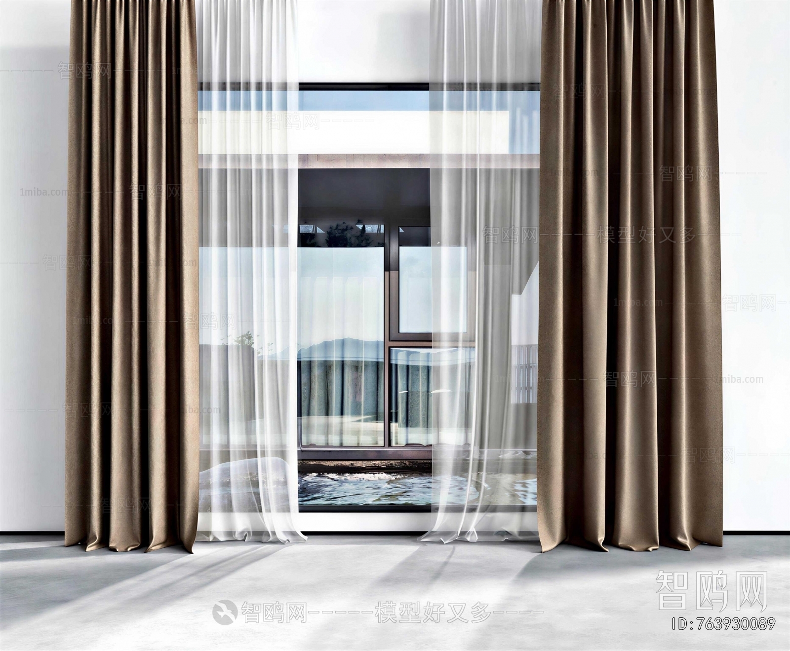 Modern The Curtain