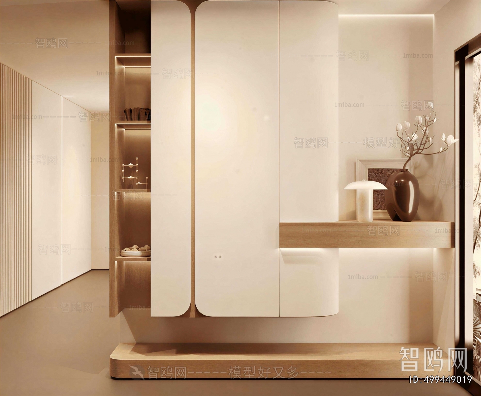 Modern Entrance Cabinet