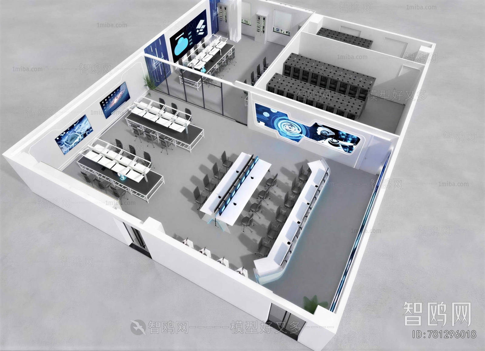 Modern The Computer Room
