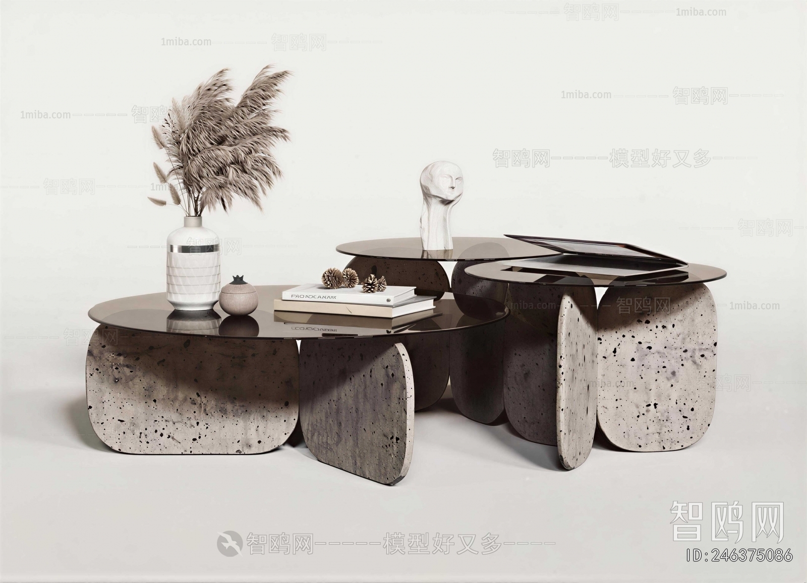 Wabi-sabi Style Coffee Table