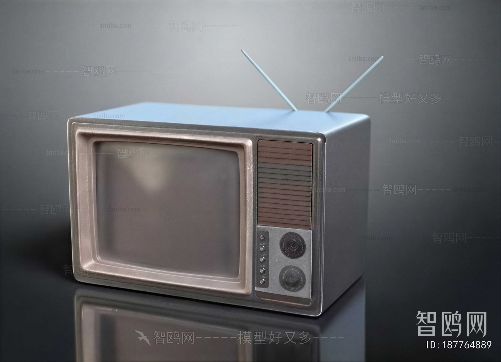 Retro Style TV Set