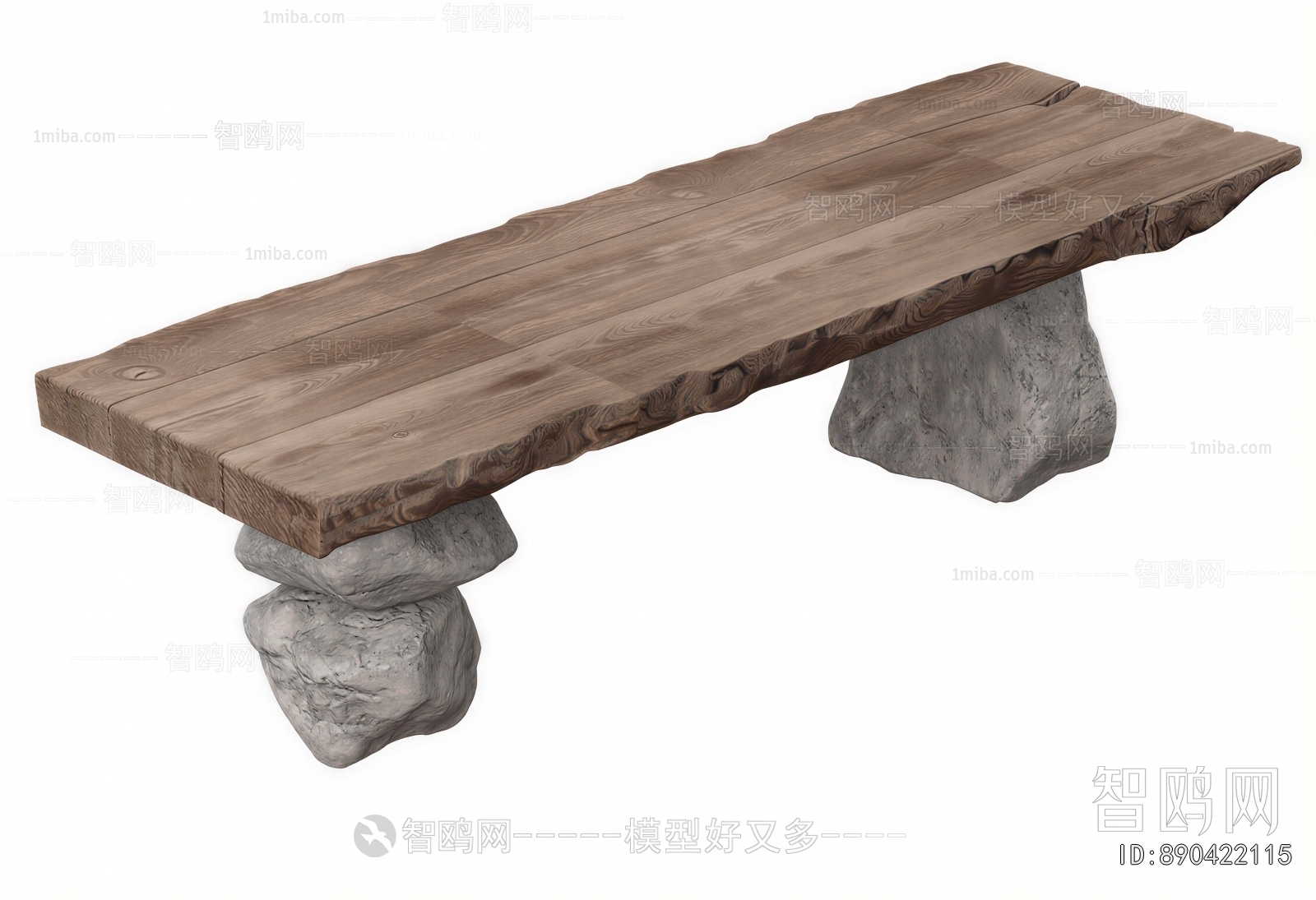 Wabi-sabi Style Bench