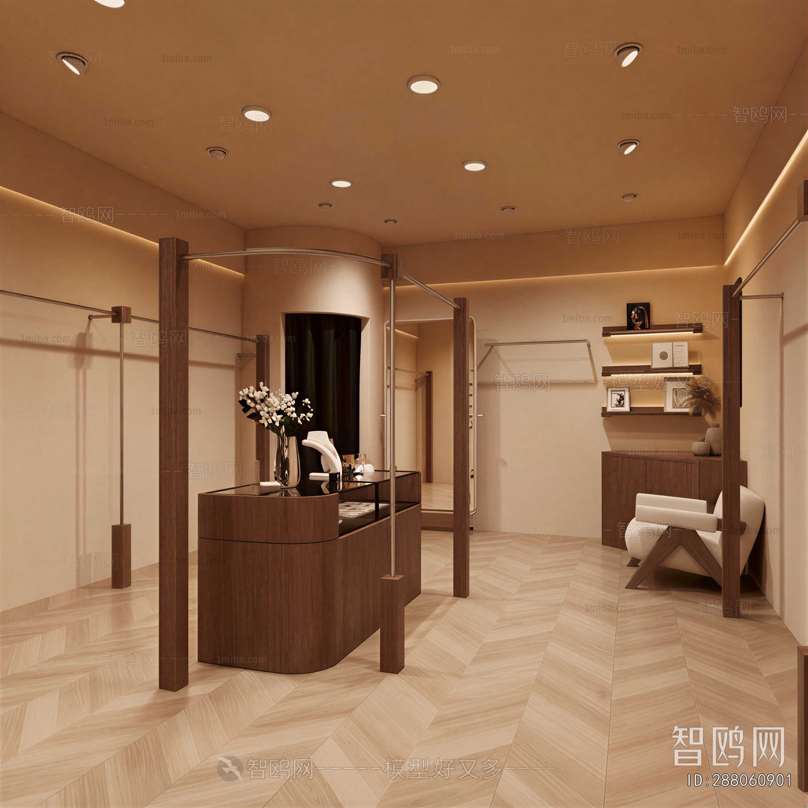 Modern Clothing Store