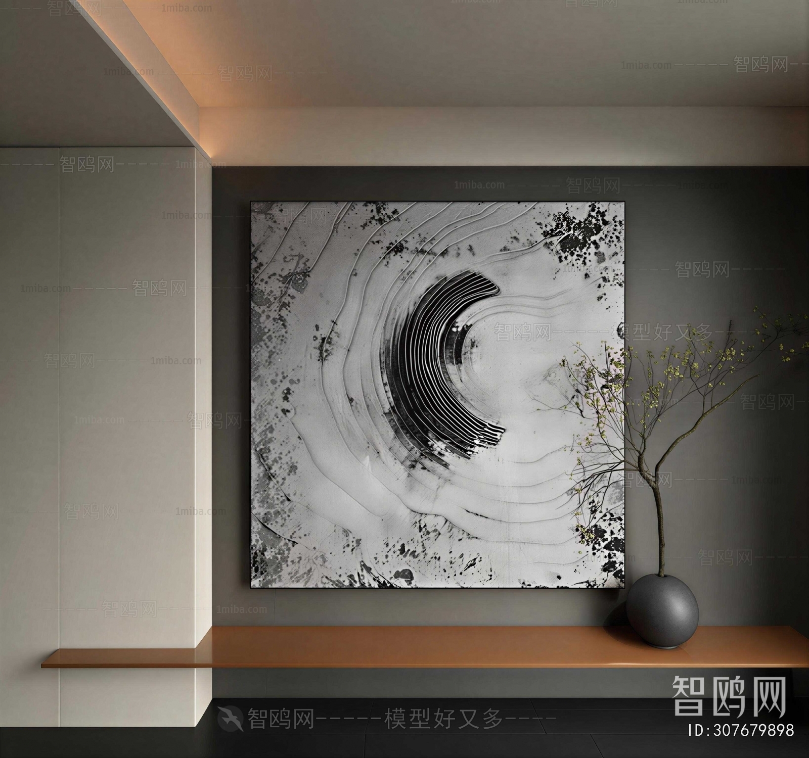 Wabi-sabi Style Painting