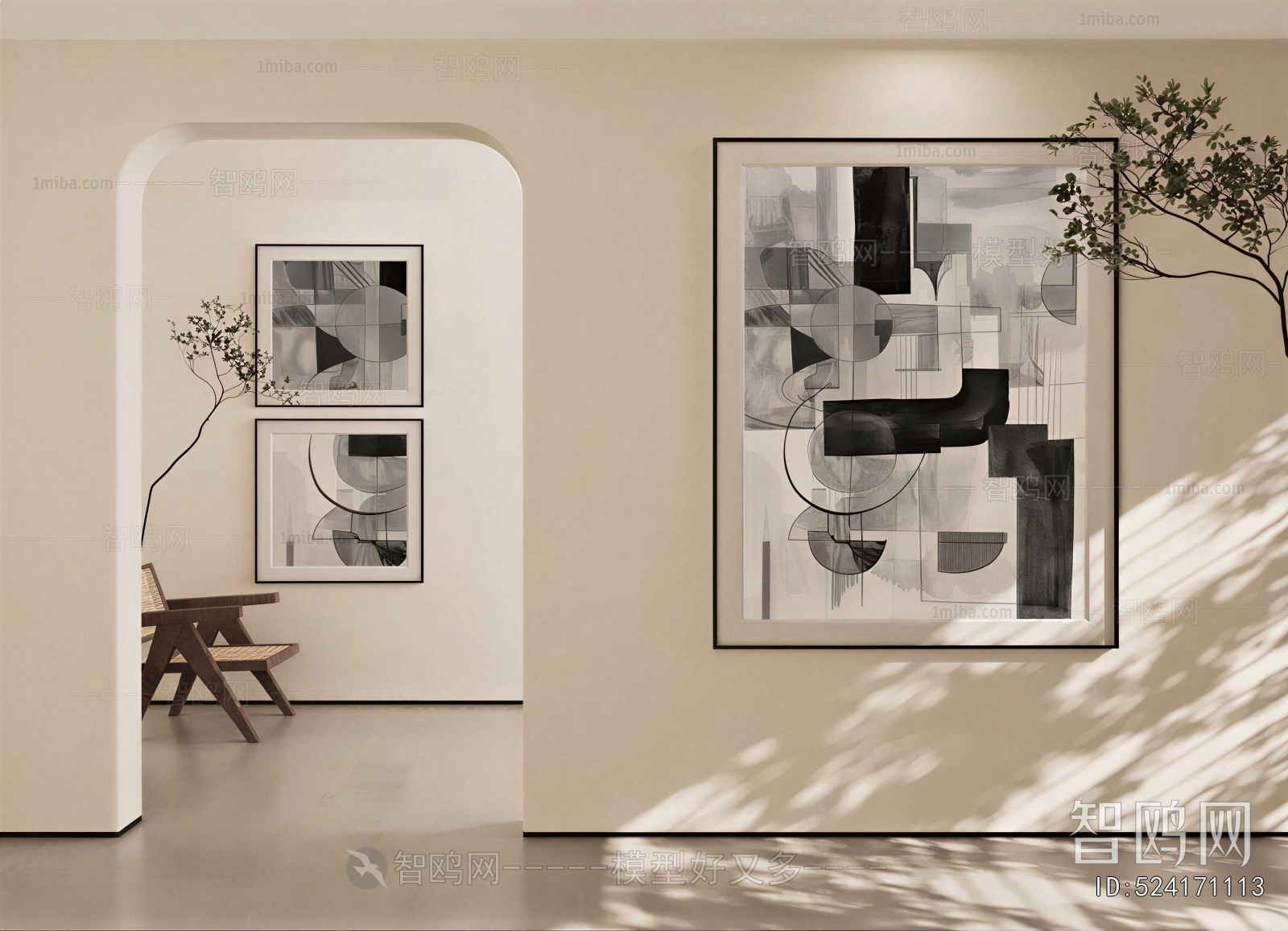 Wabi-sabi Style Painting