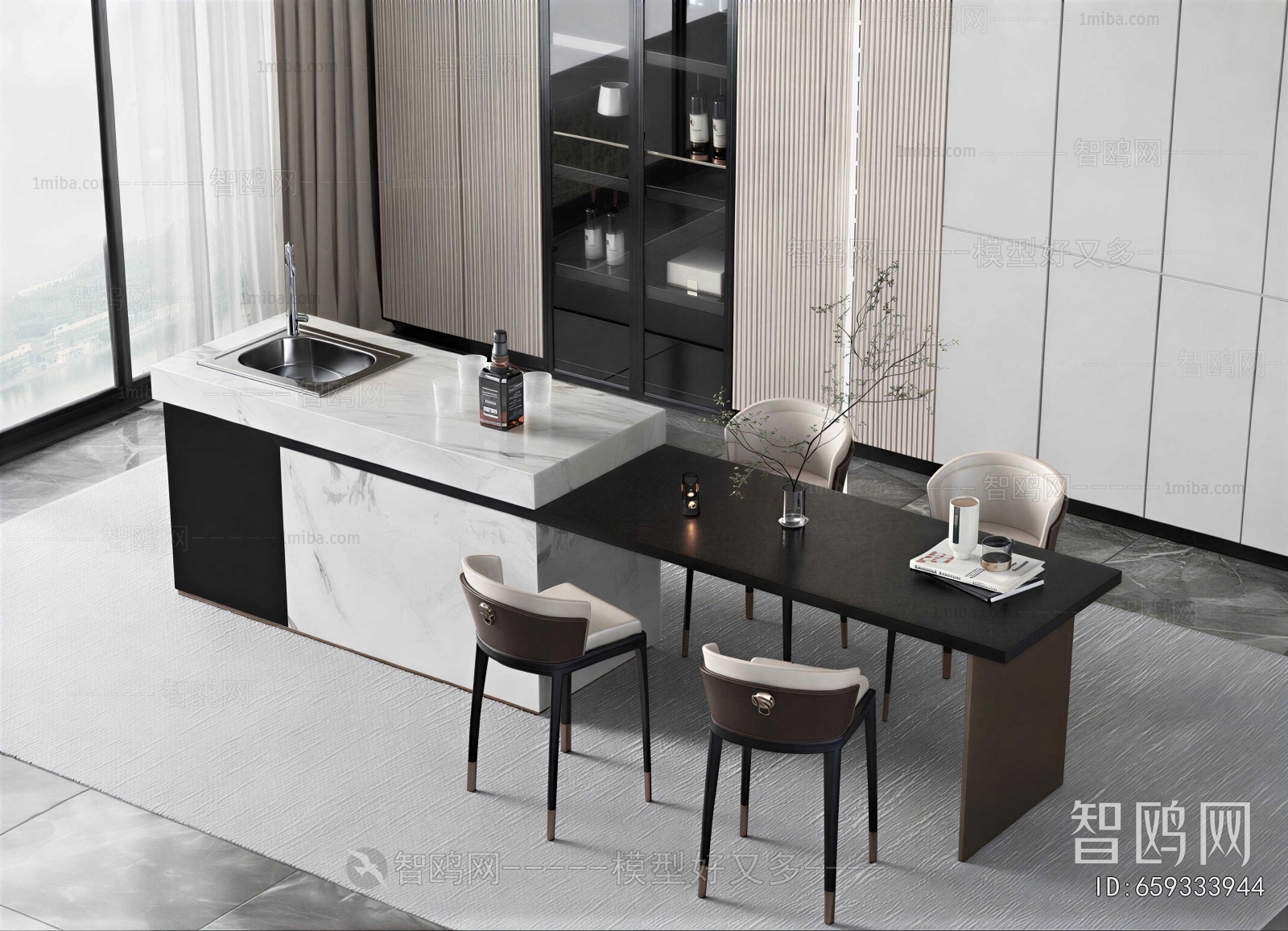 Modern Dining Table And Chairs