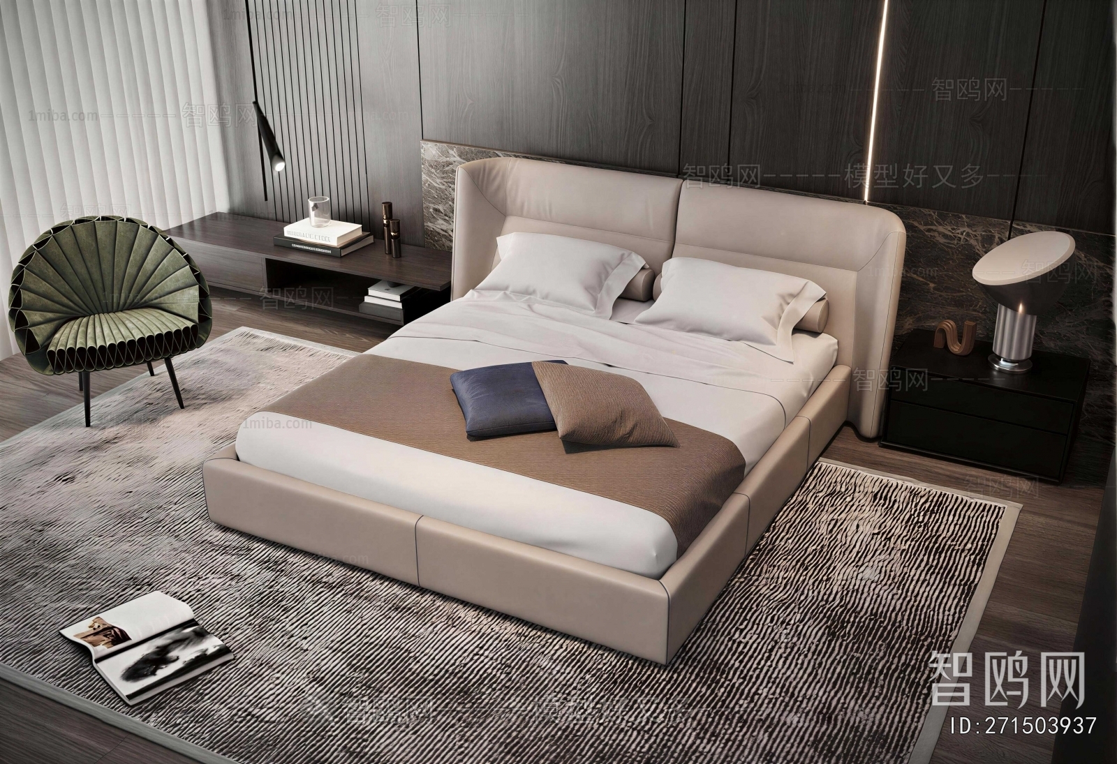 Modern Double Bed