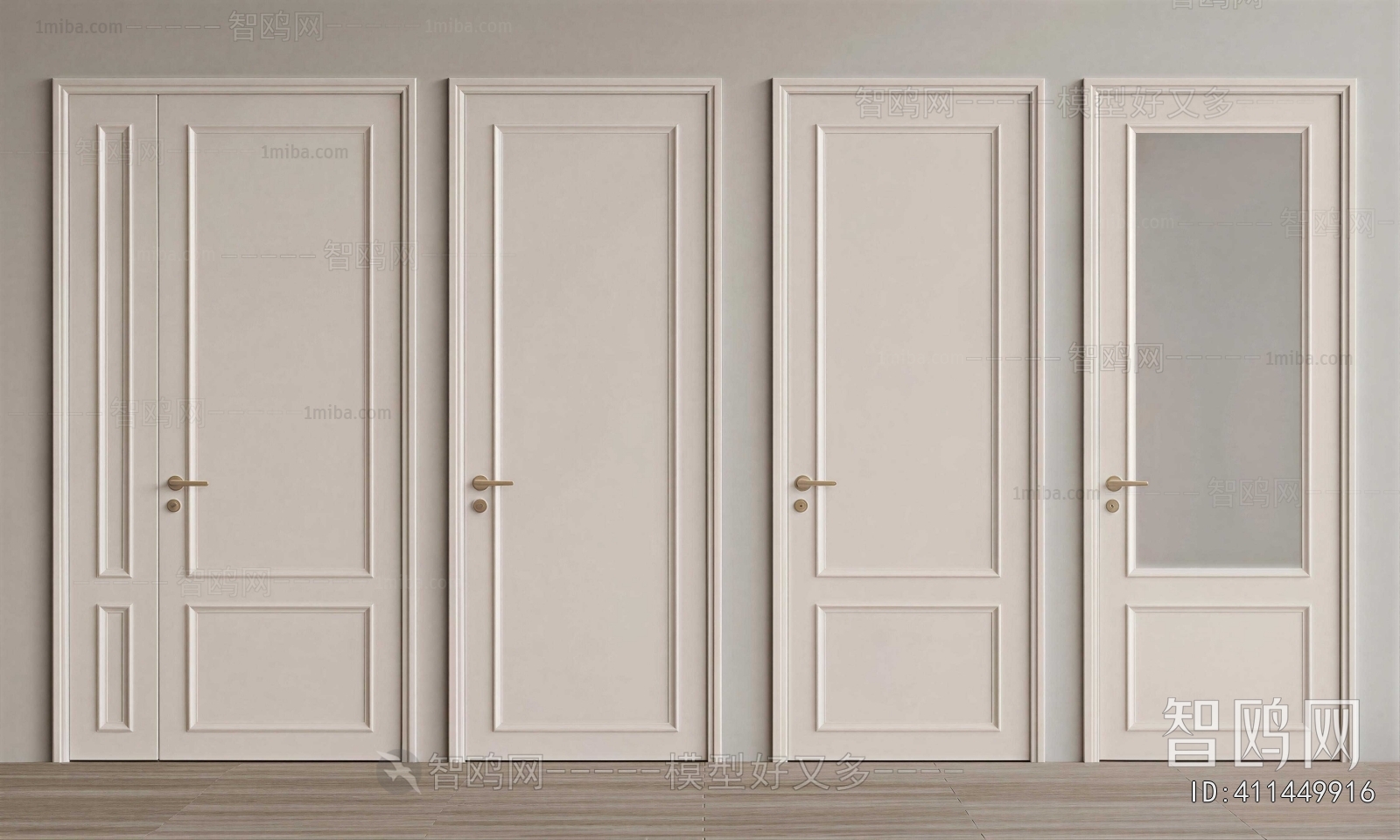 French Style Single Door