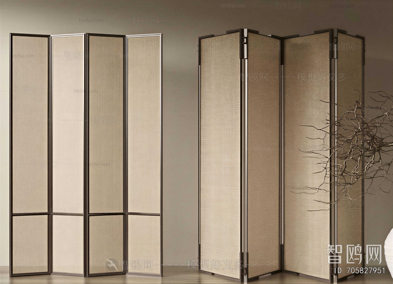 Wabi-sabi Style Partition