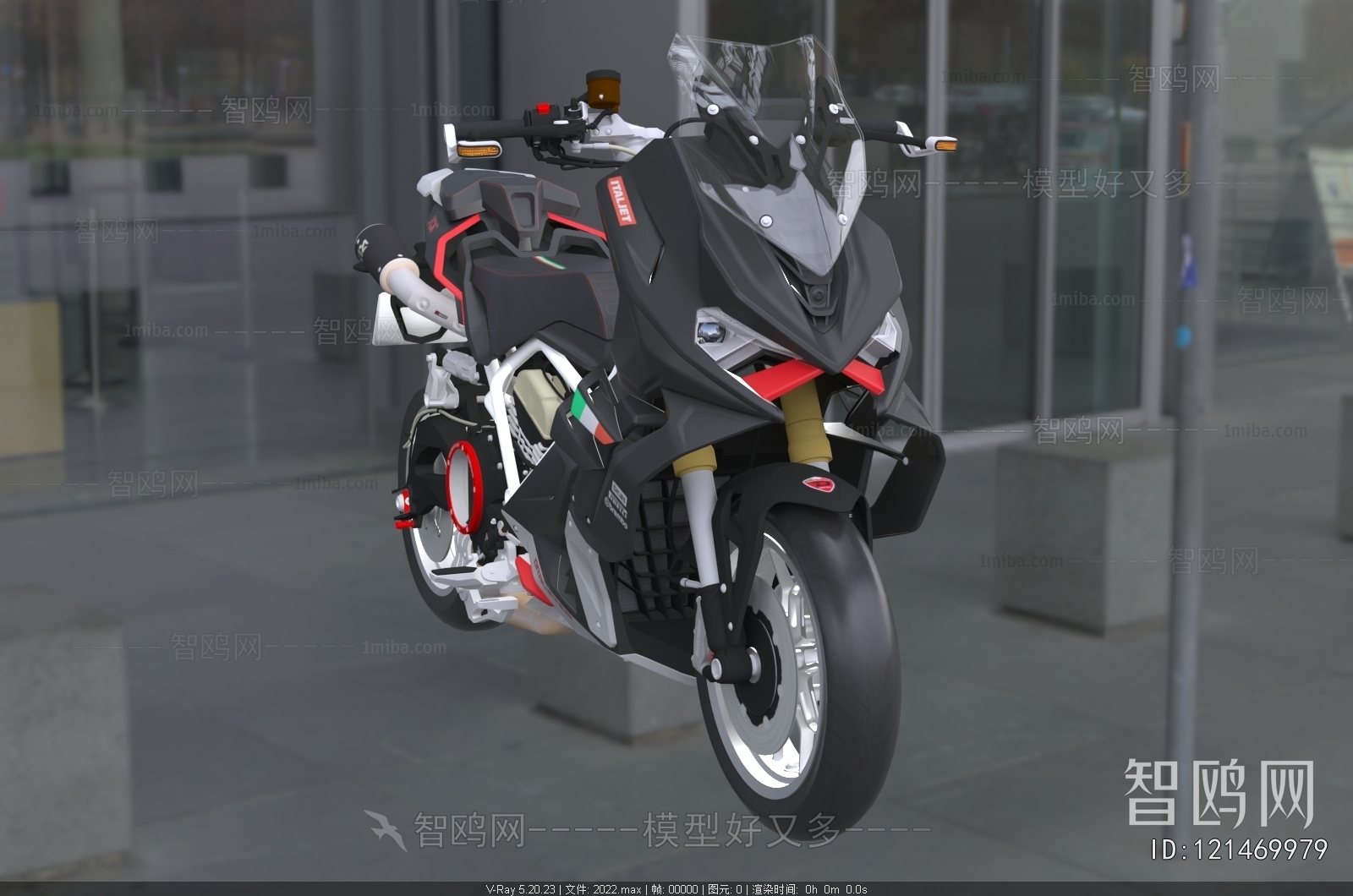 Modern Motorcycle