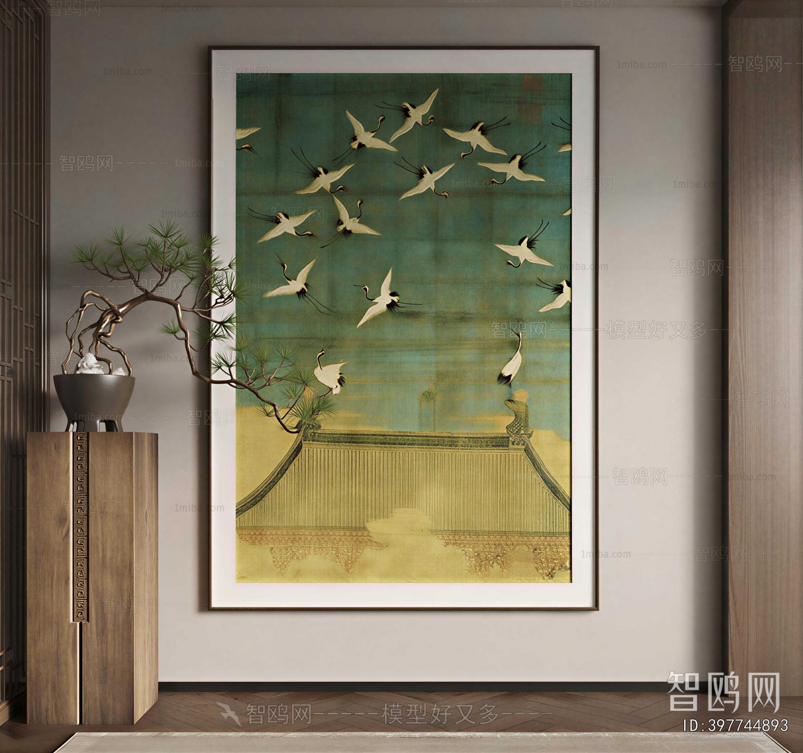 New Chinese Style Painting
