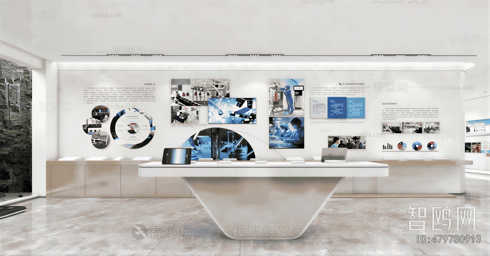 Modern Office Exhibition Hall