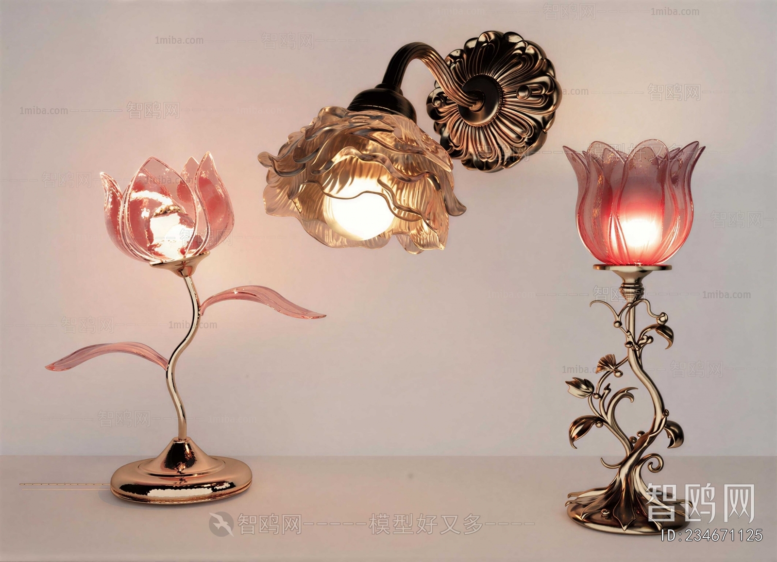 Retro Style Table Lamp