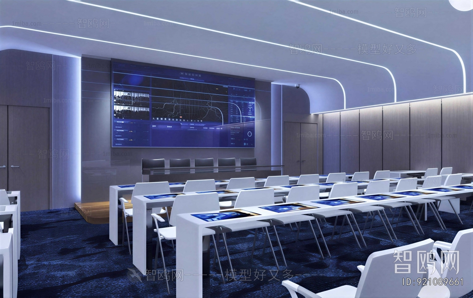 Modern Monitor Room