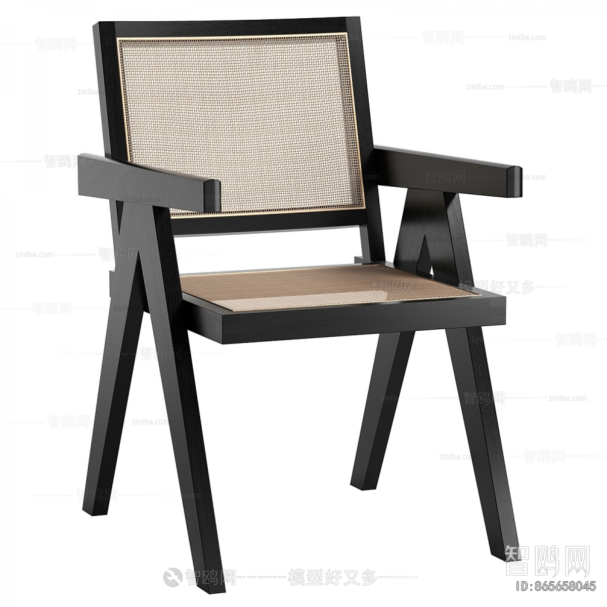 Wabi-sabi Style Lounge Chair
