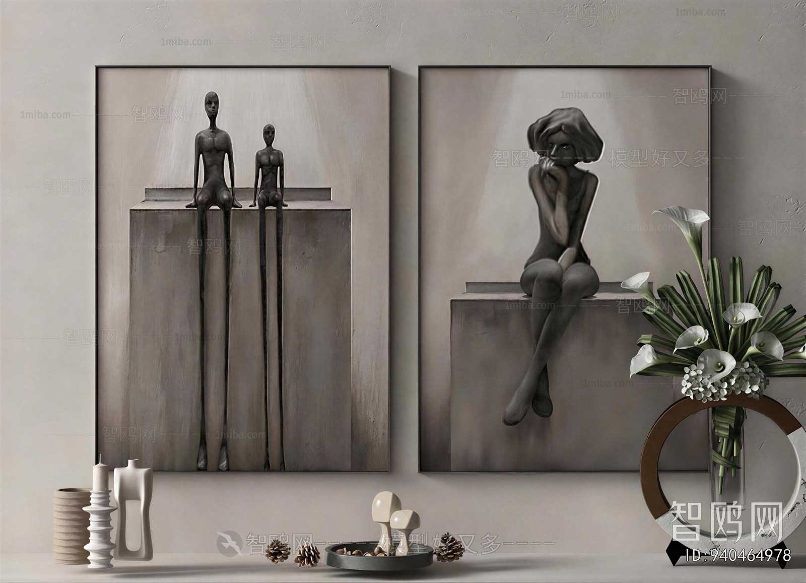 Wabi-sabi Style Painting