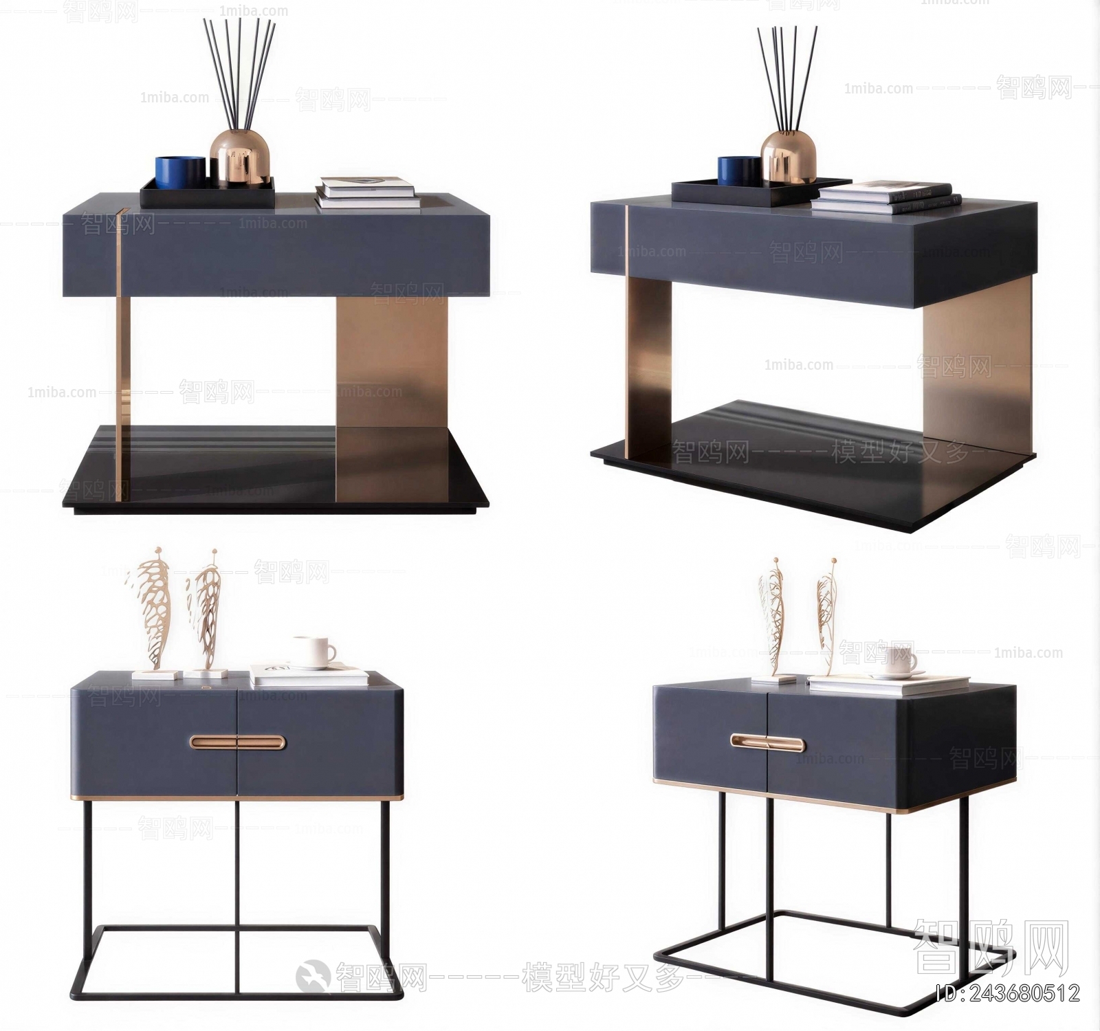 Modern Bedside Cupboard