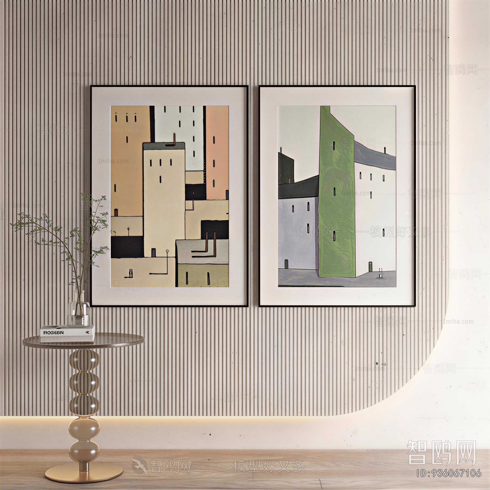 Wabi-sabi Style Painting