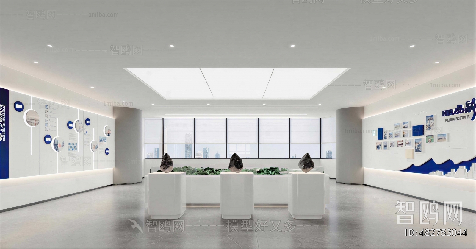 Modern Office Exhibition Hall