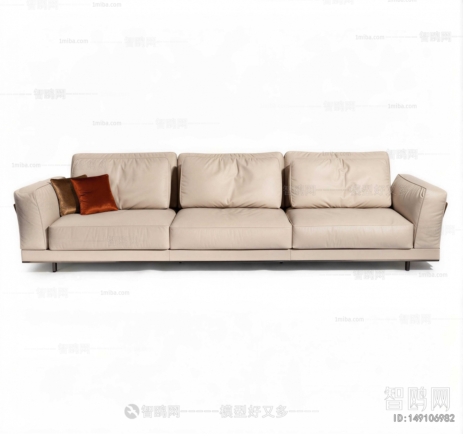 Modern Three-seat Sofa