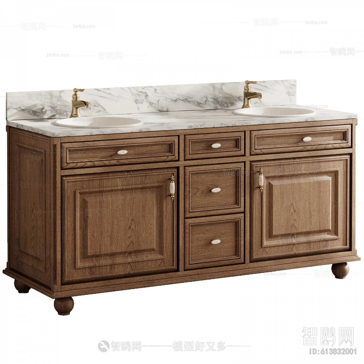 European Style Bathroom Cabinet