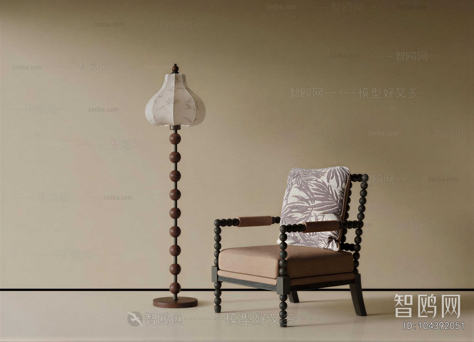 French Style Single Sofa