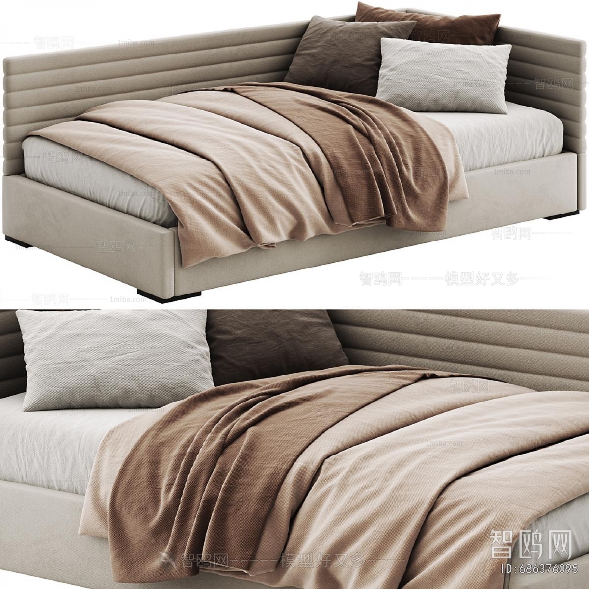 Modern Double Bed