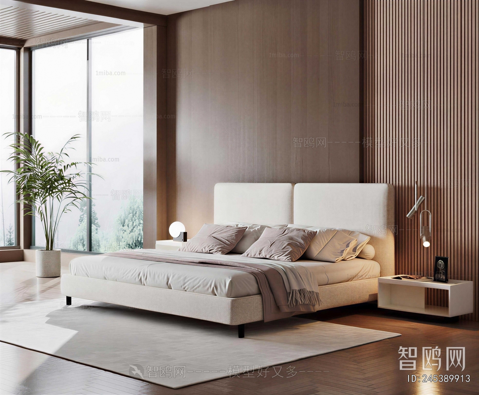 Modern Double Bed