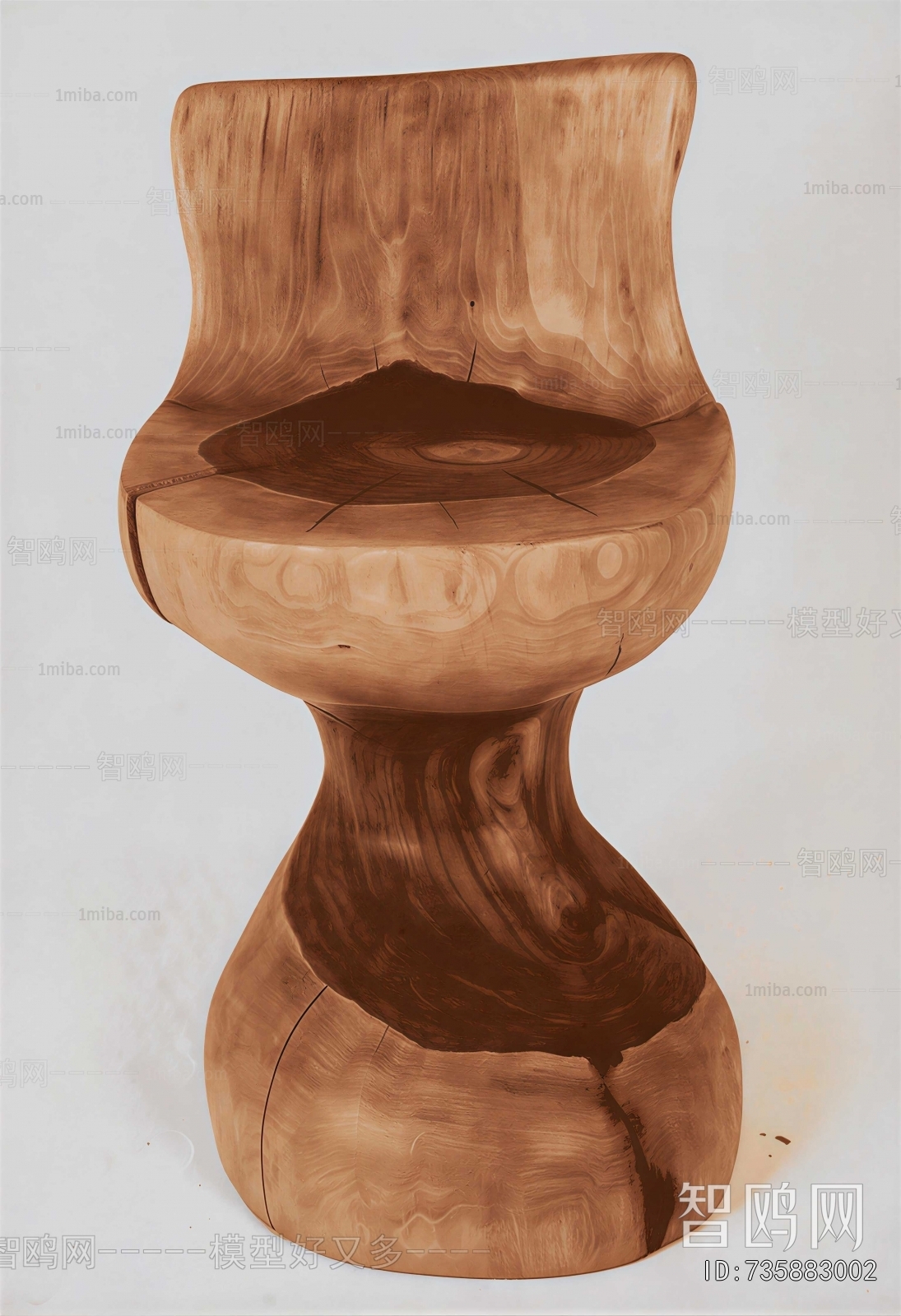 Wabi-sabi Style Lounge Chair