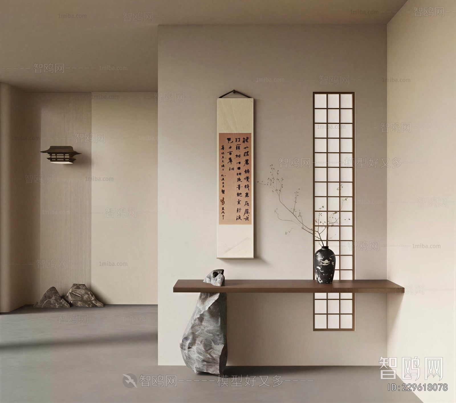 New Chinese Style Hallway