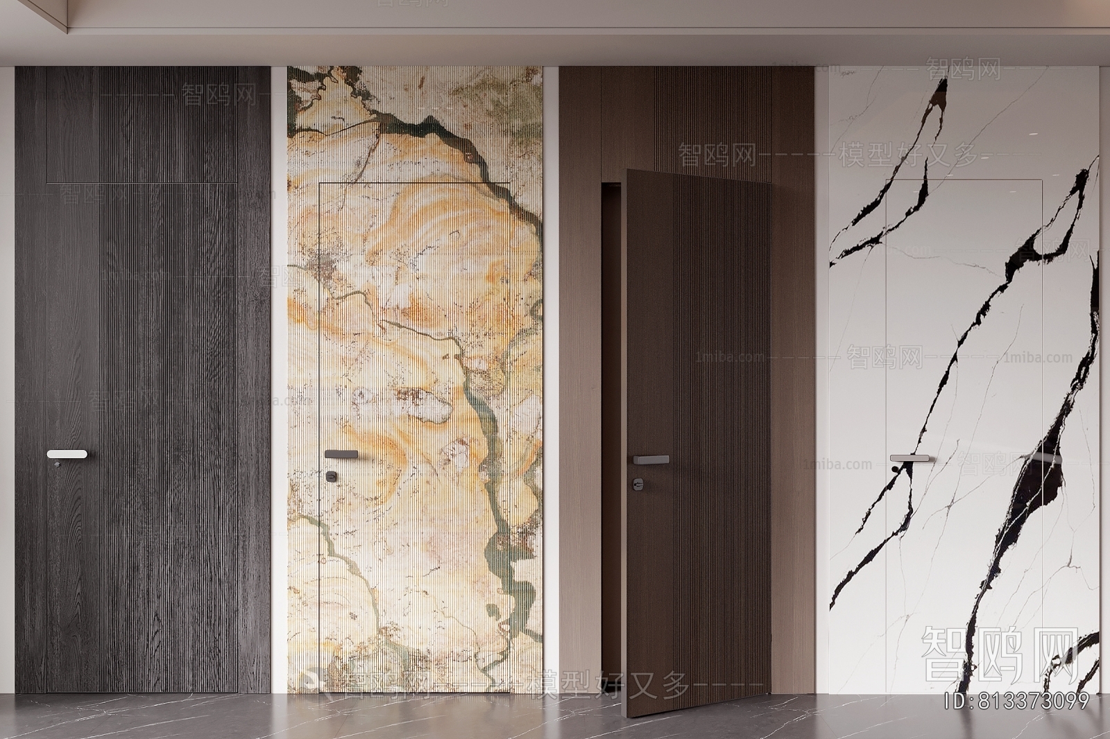 Modern Single Door