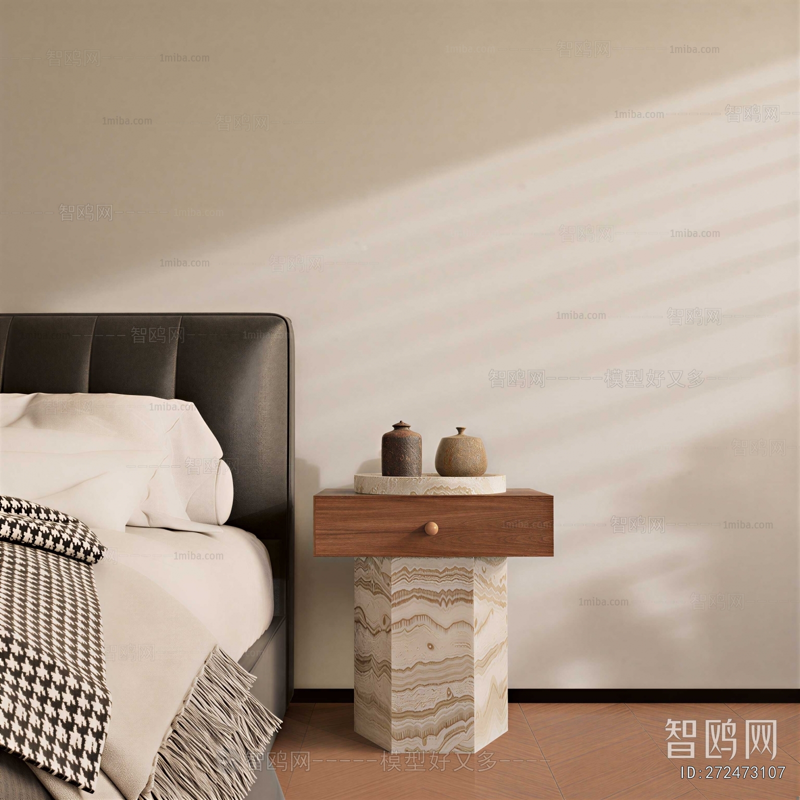 Modern Bedside Cupboard