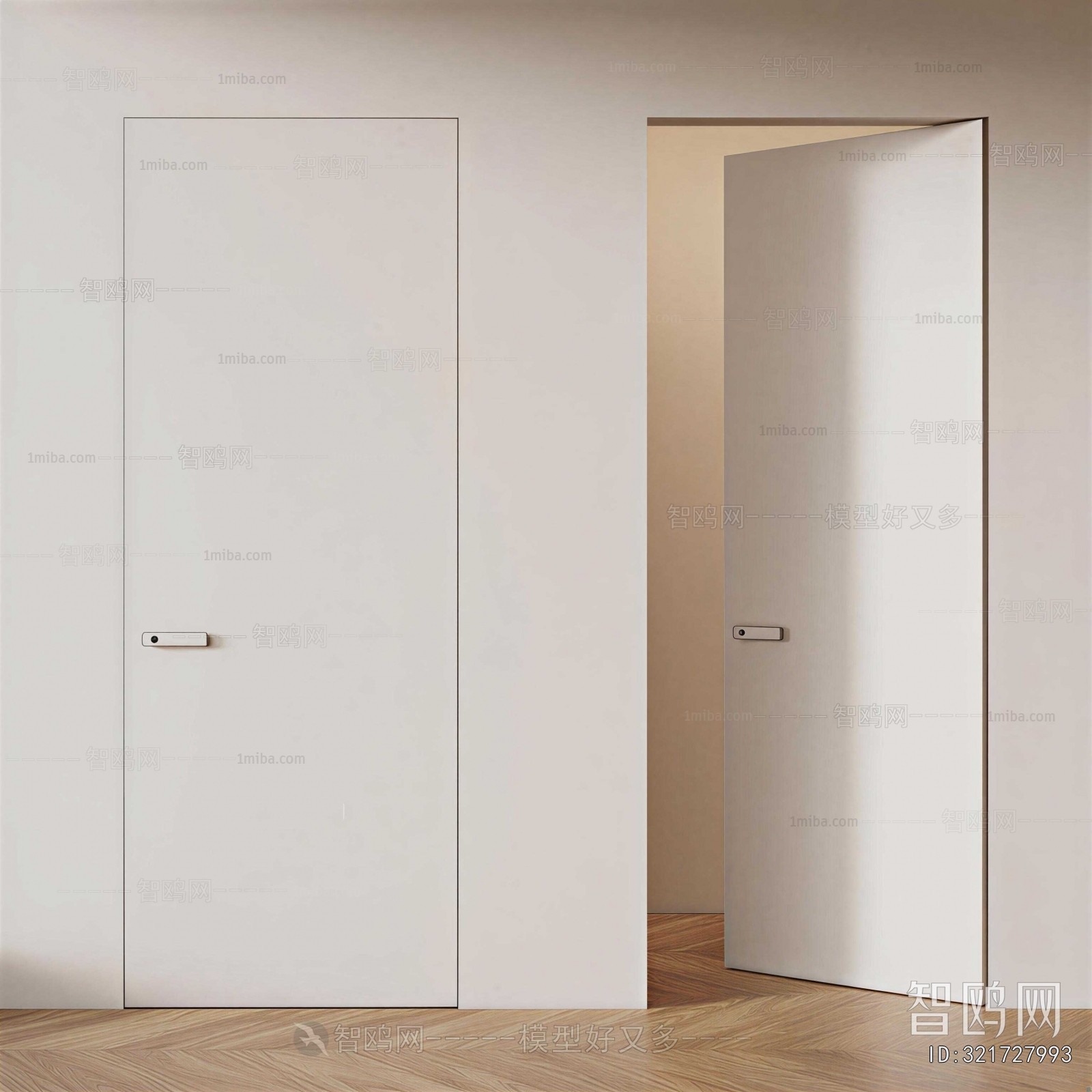 Modern Single Door