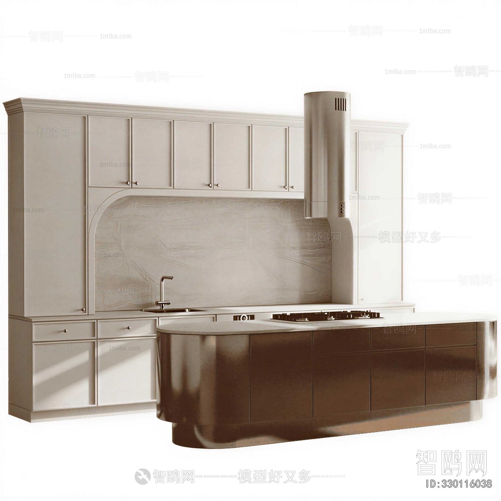 French Style Kitchen Cabinet