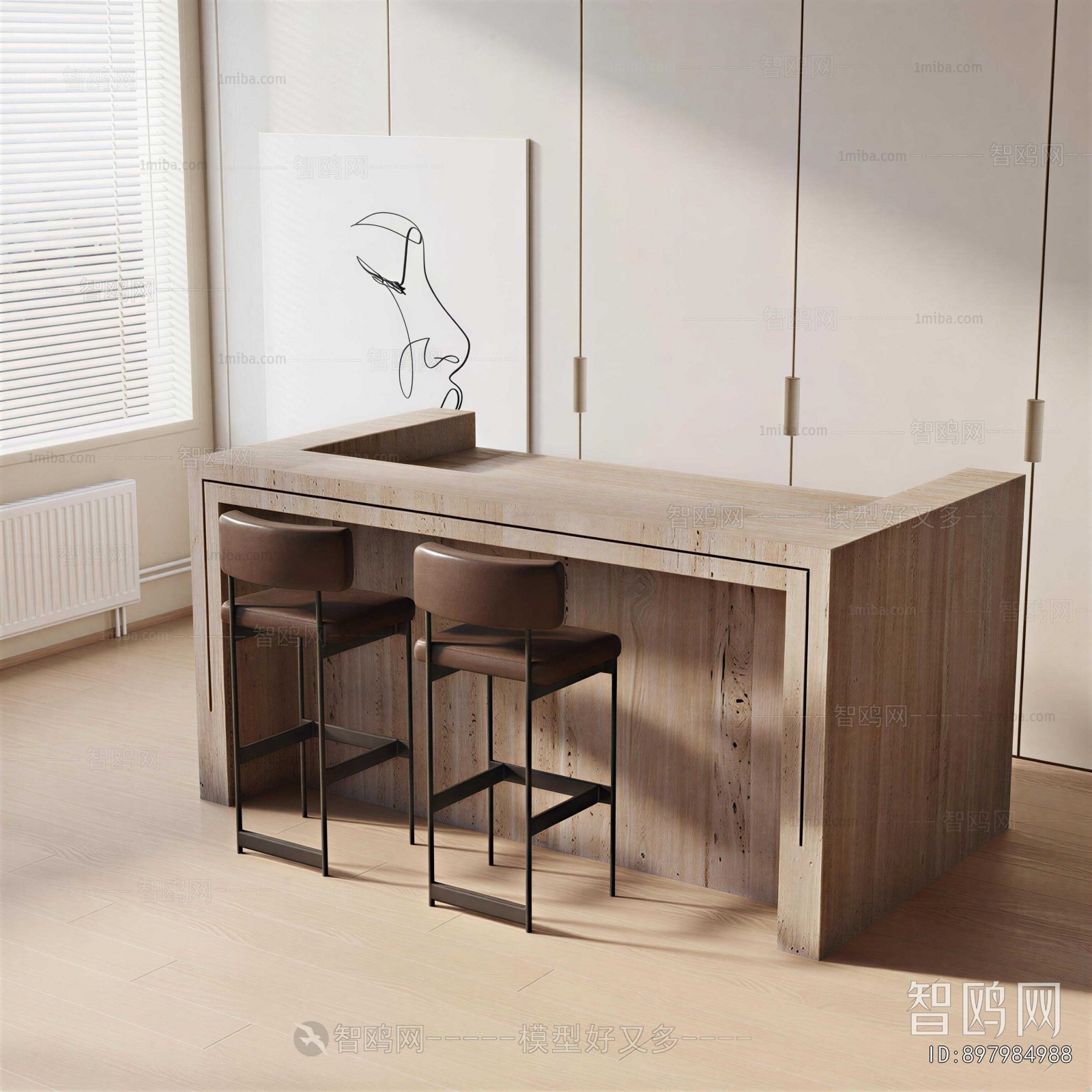 Modern Counter Bar