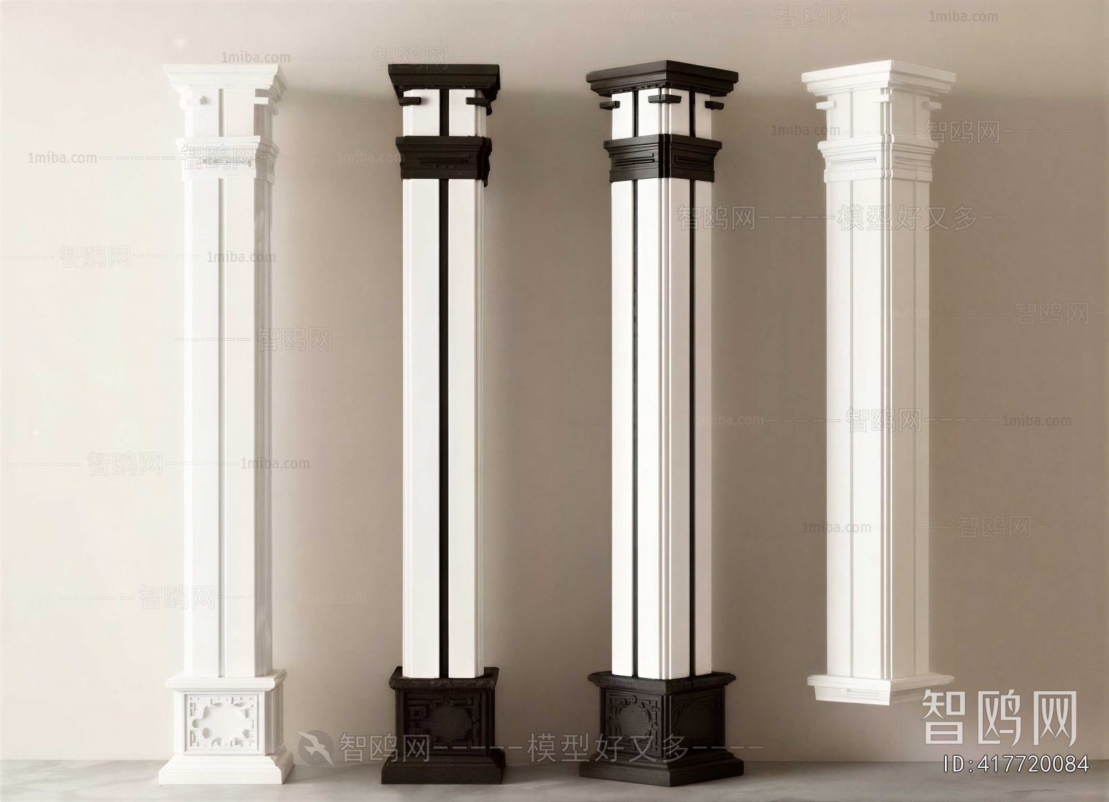 Simple European Style Roman Pillar