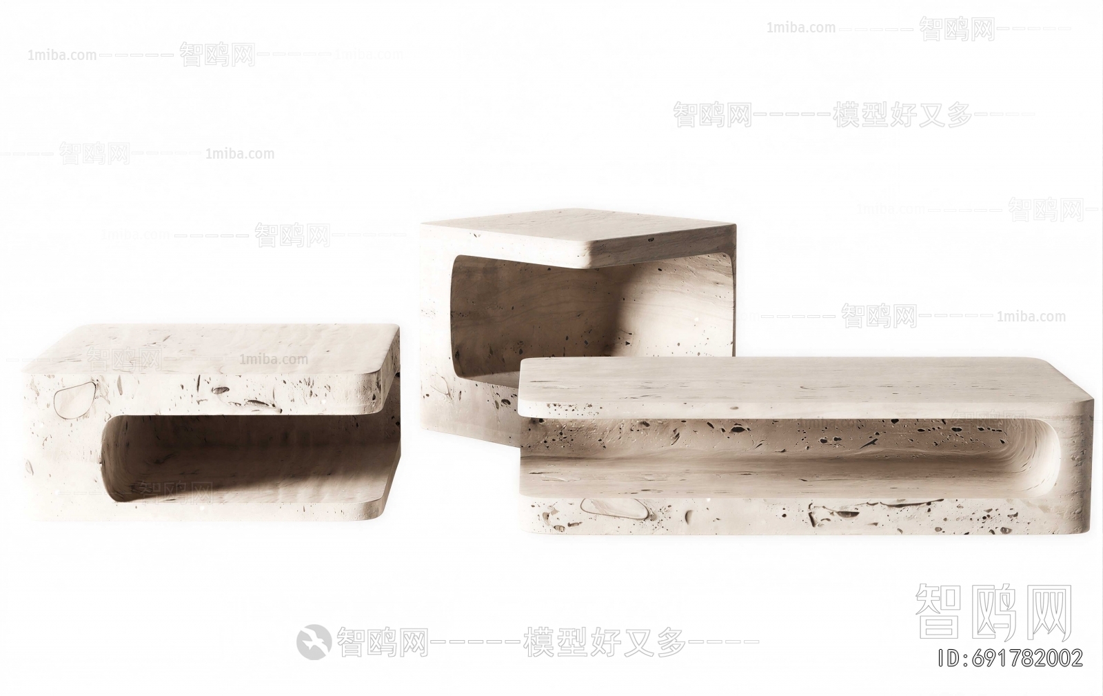 Wabi-sabi Style Coffee Table