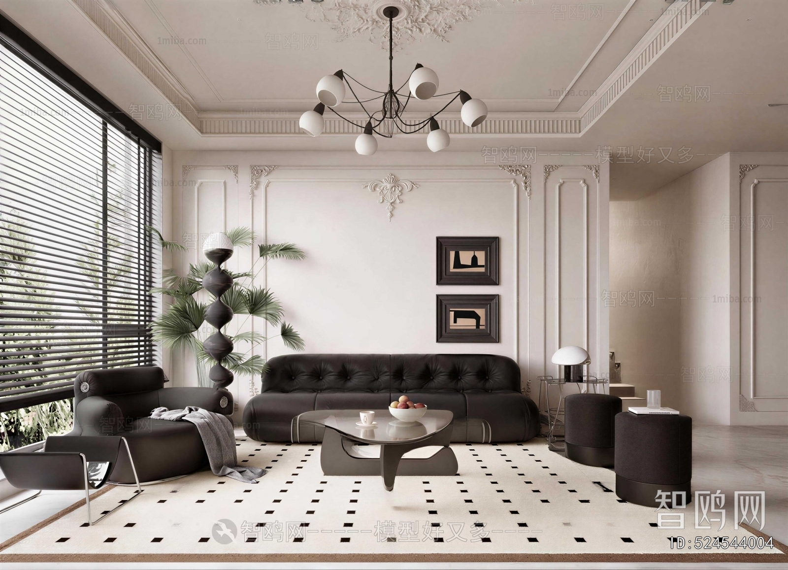 French Style A Living Room
