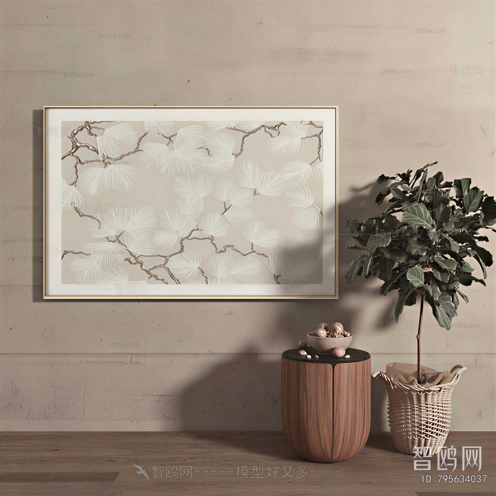 Wabi-sabi Style Painting