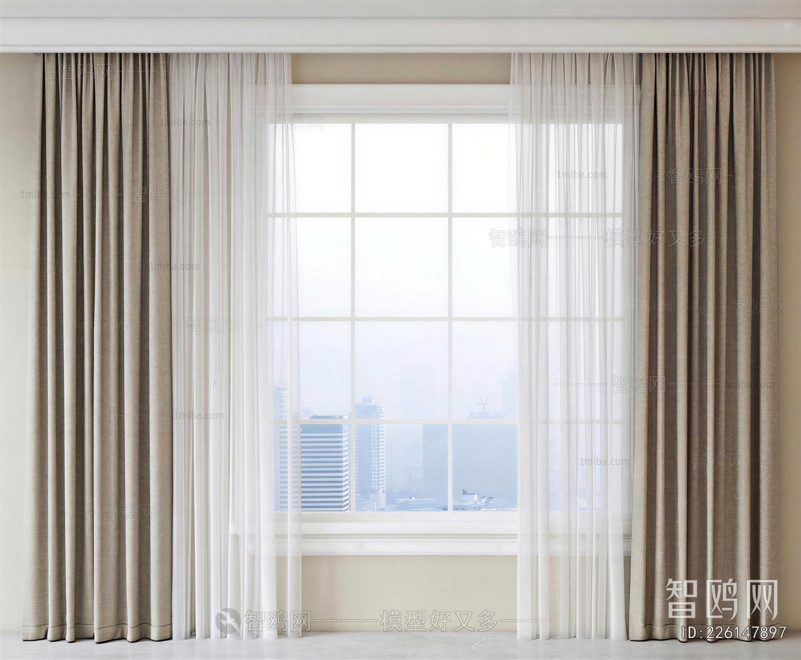 Modern The Curtain