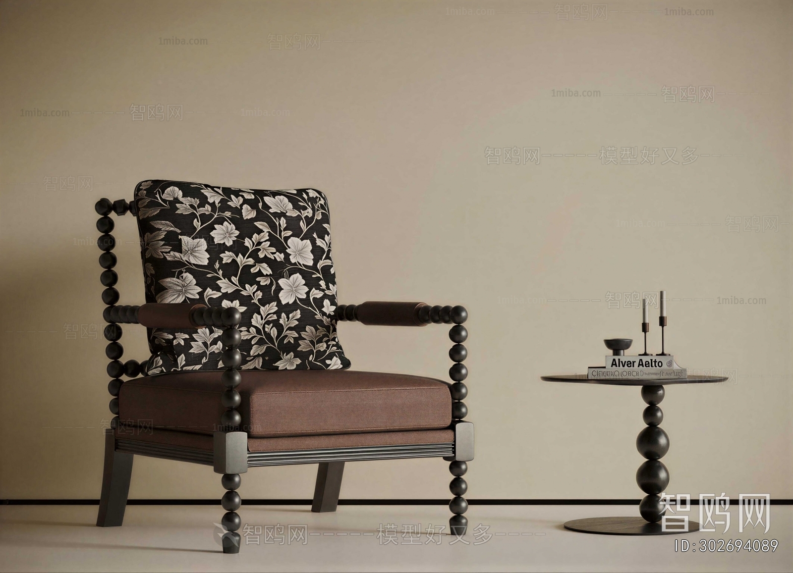 French Style Lounge Chair