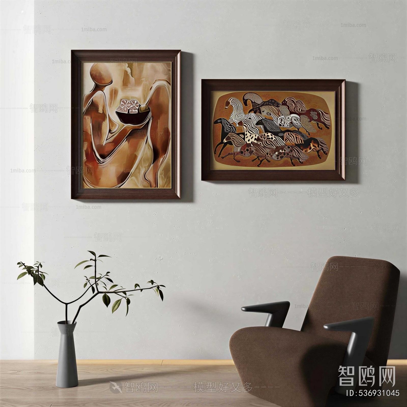 Wabi-sabi Style Painting